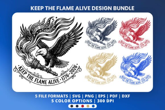 250th Keep The Flame Alive: A Symbol for Modern Design