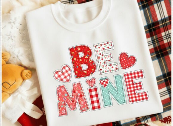 Be Mine Valentine T Shirt Design: A Versatile Graphic Asset