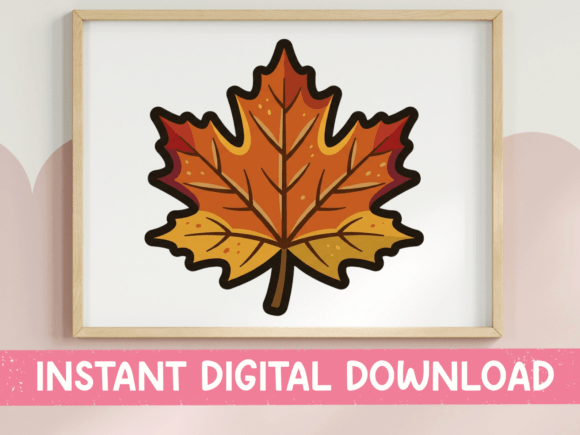 Capture Autumn's Palette: A Designer's Guide to Maple Leaf Stickers