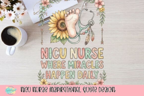NICU Nurse Inspirational Quote Design: Celebrating Miracles