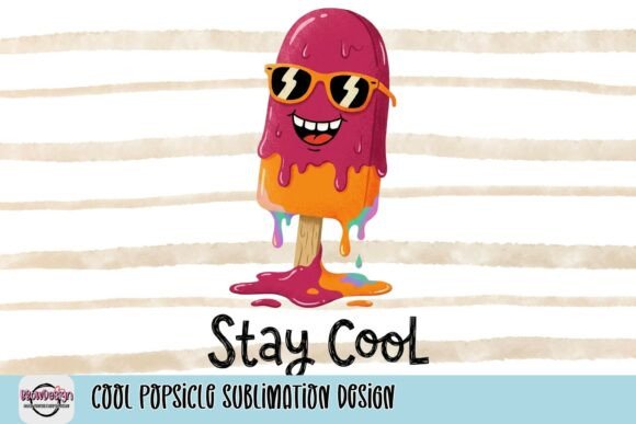 Stay Cool: Vibrant Popsicle Design for Summer Projects