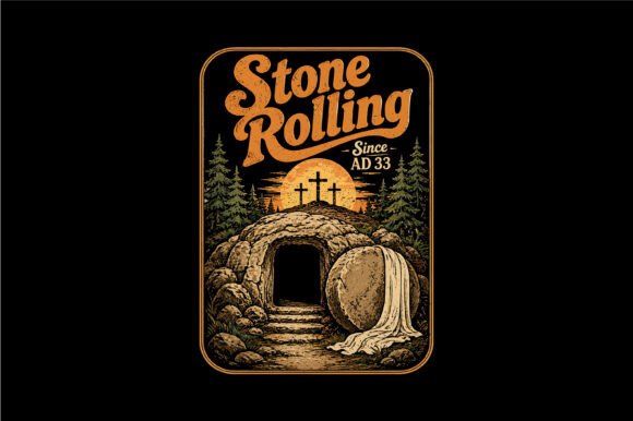 Stone Rolling Empty Tomb Design: A Symbol of Faith