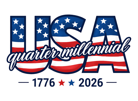 USA Quarter Millennial Flag Design: A Modern Patriotic Asset