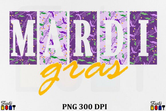 Vintage Mardi Gras PNG: A Designer's Festive Asset