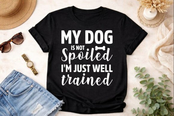 Well Trained by My Dog SVG Design: Creative Asset Guide